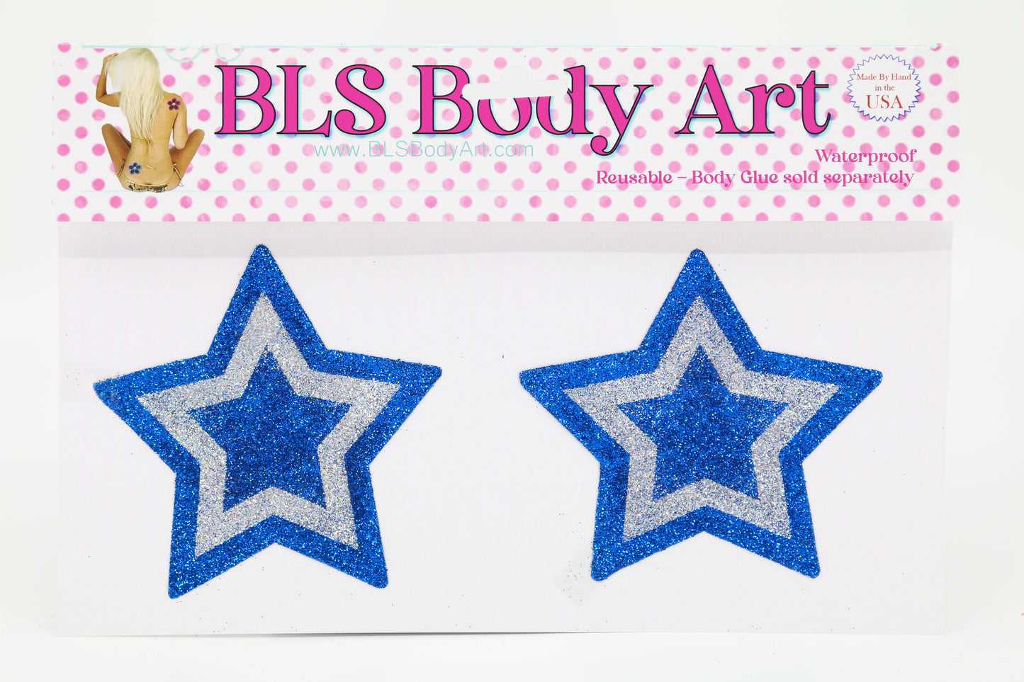 Star Glitter Pasties (24 Colors)