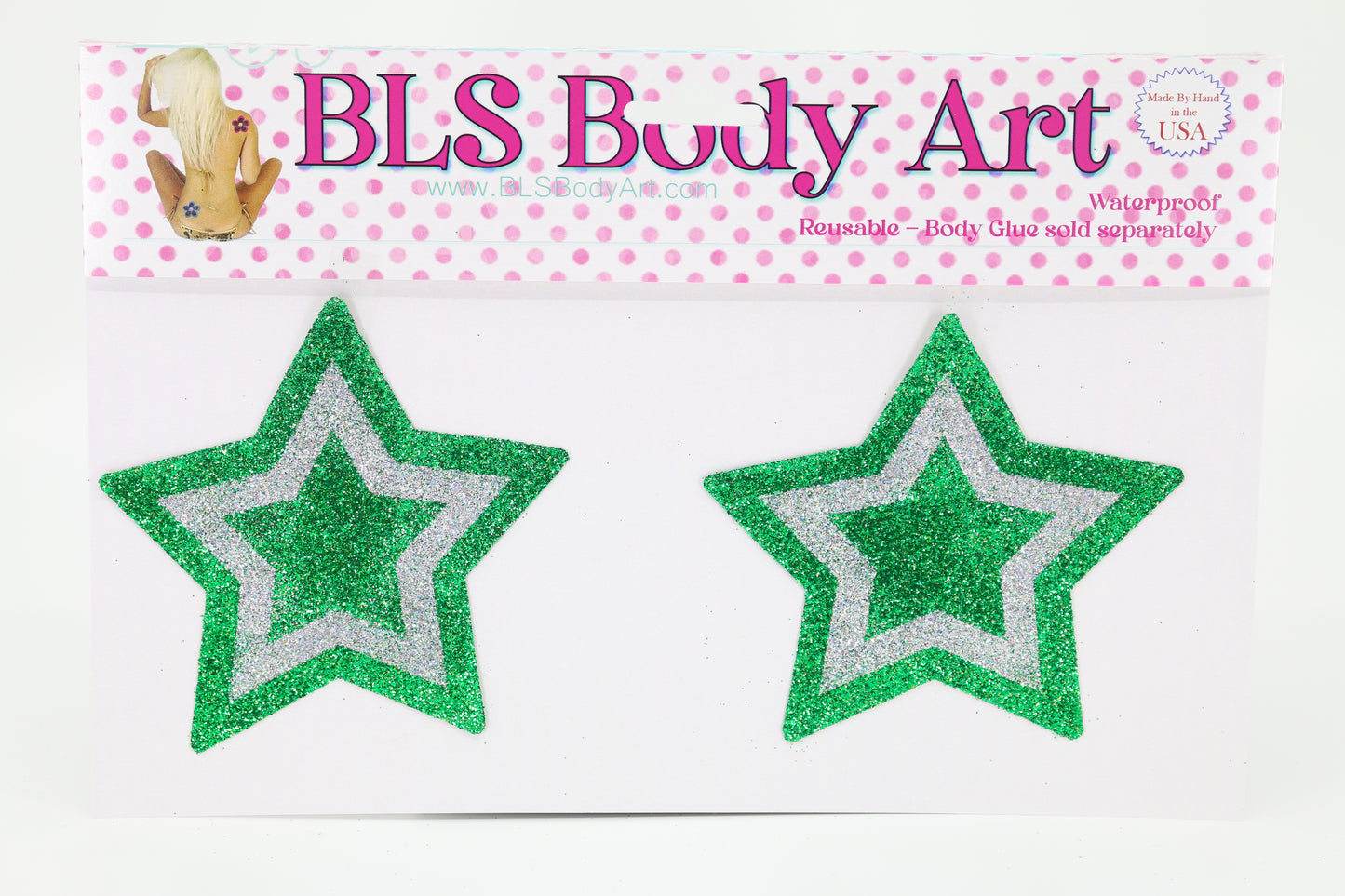 Star Glitter Pasties (24 Colors)