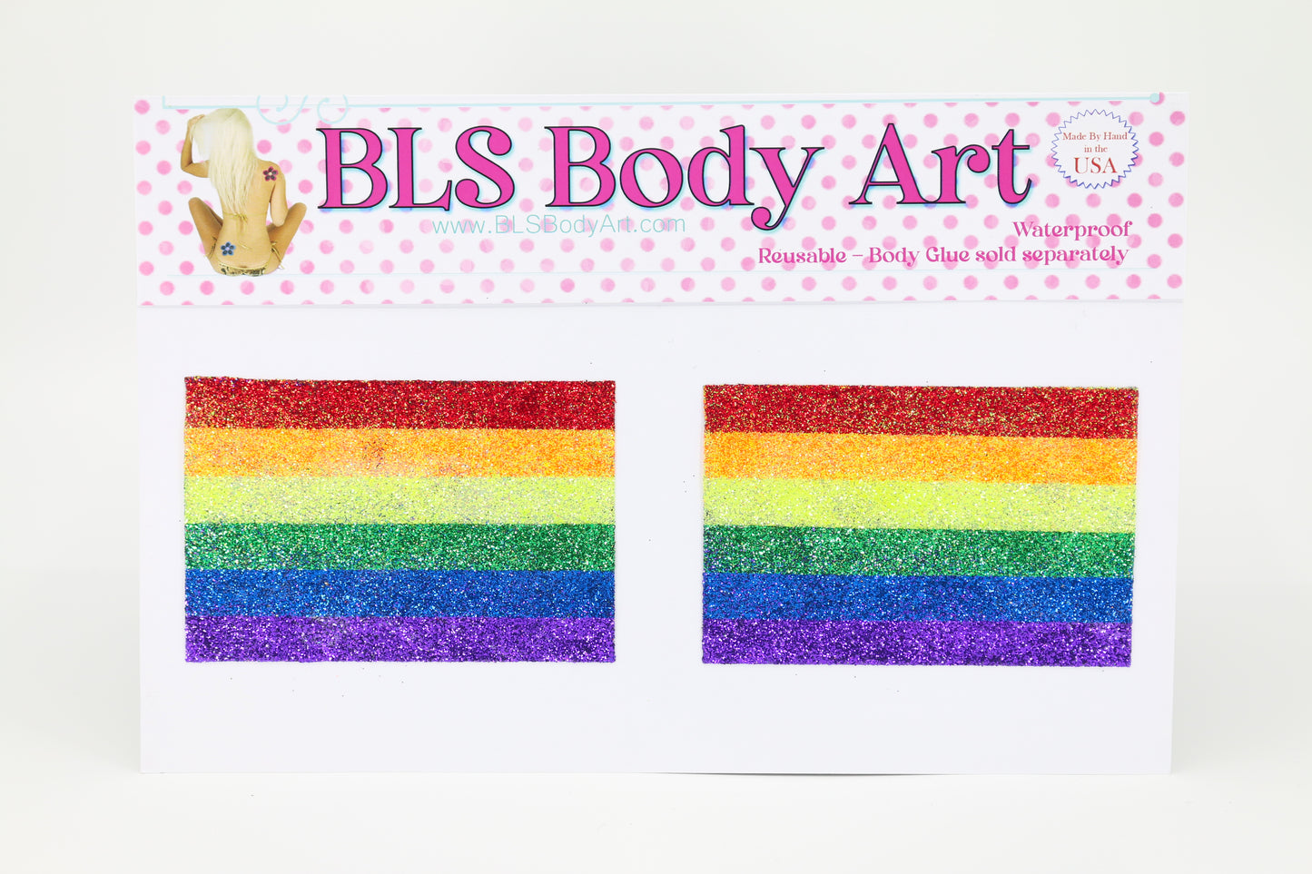 Pride Flag Glitter Pasties