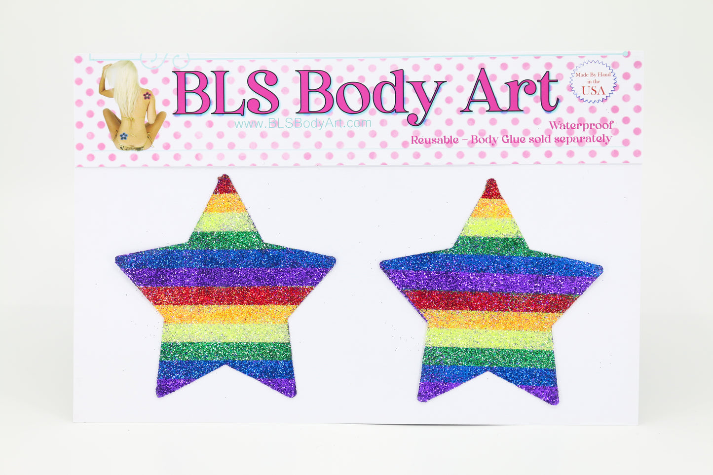 Star Pride Glitter Pasties