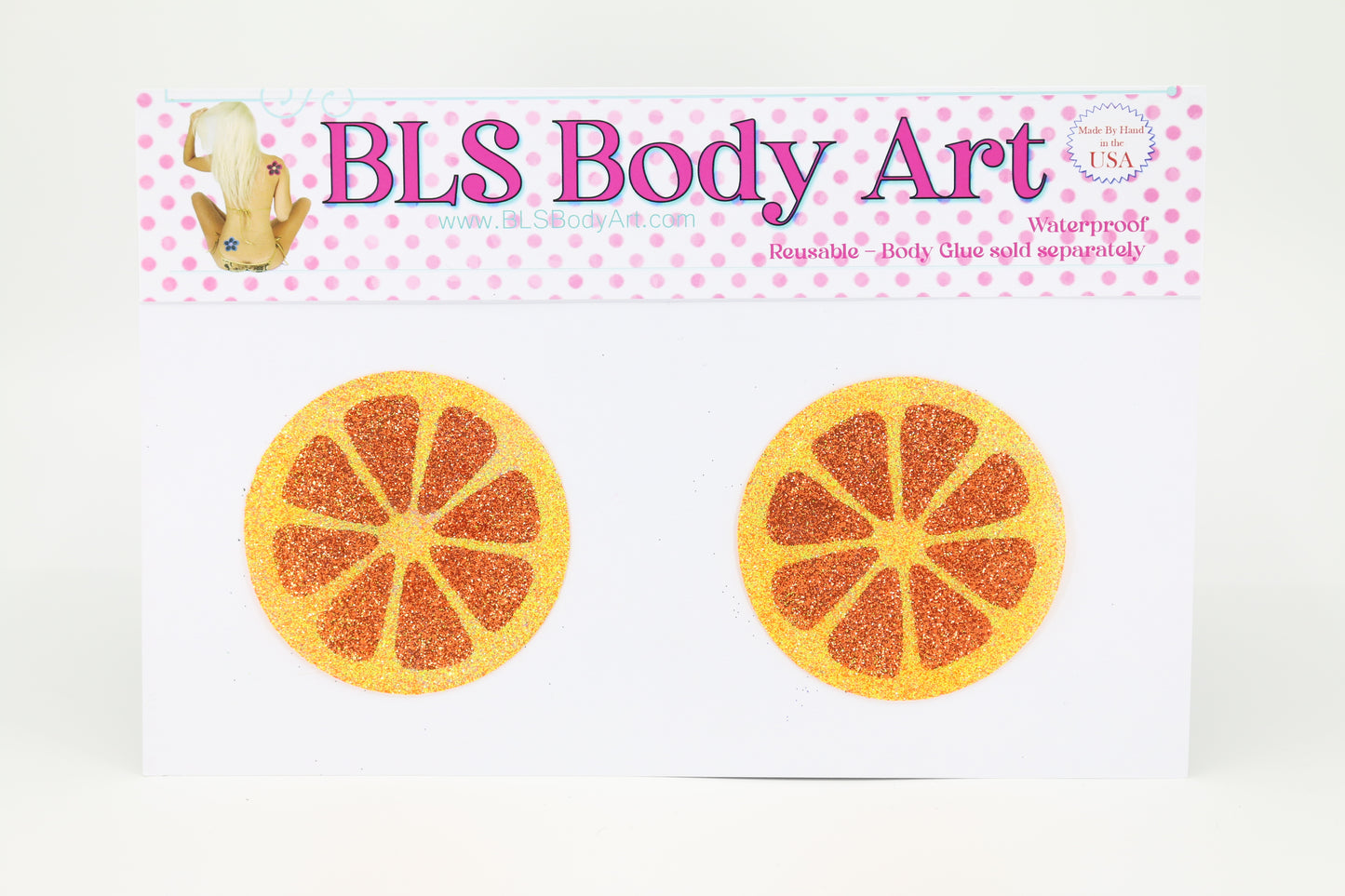 Fruit Slice Glitter Pasties (3 Colors)