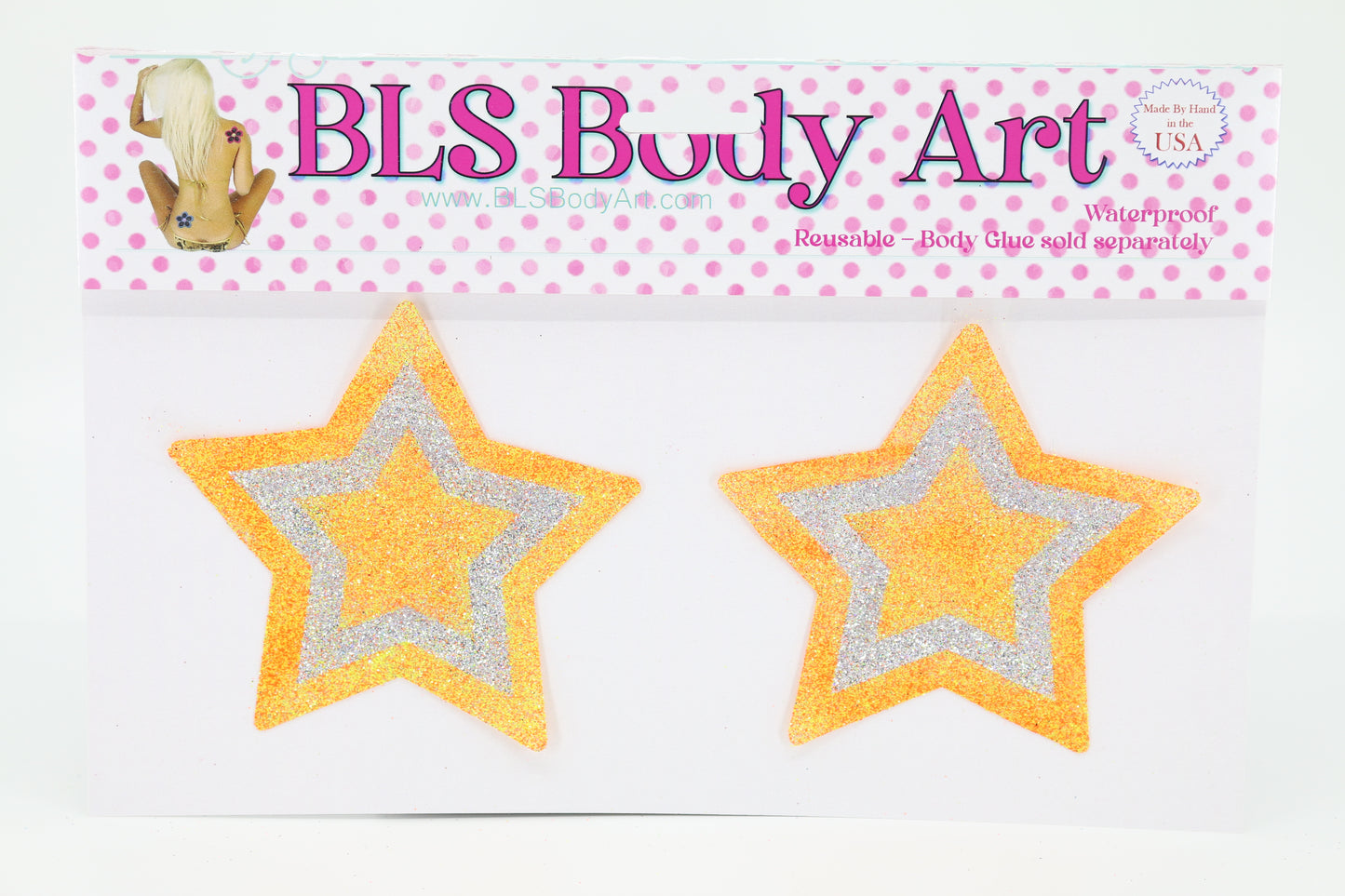 Star Glitter Pasties (24 Colors)