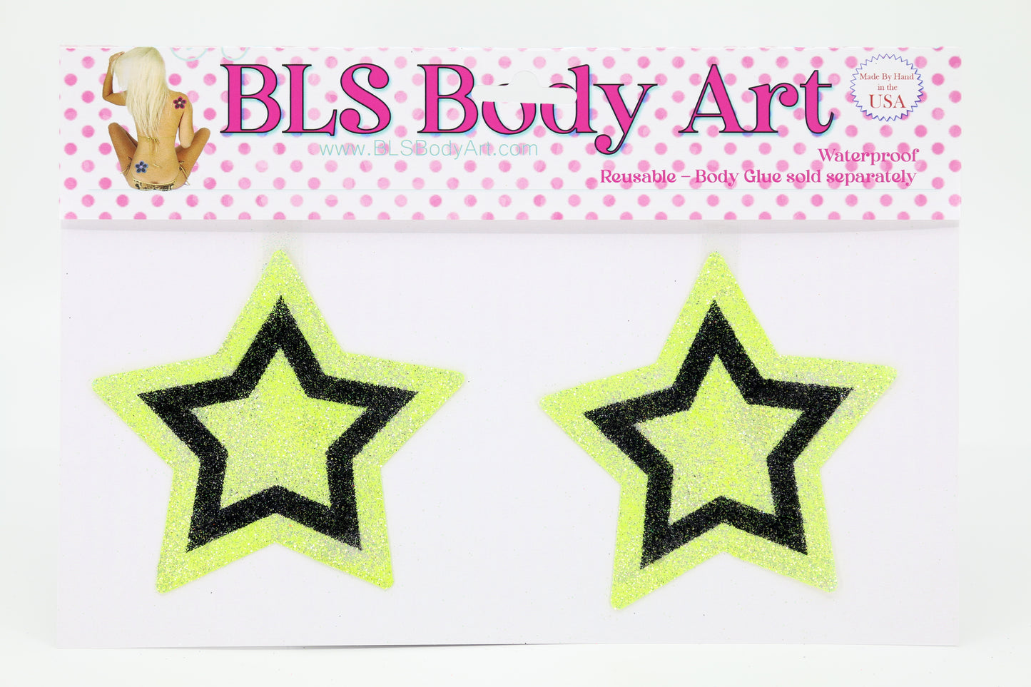 Star Glitter Pasties (24 Colors)
