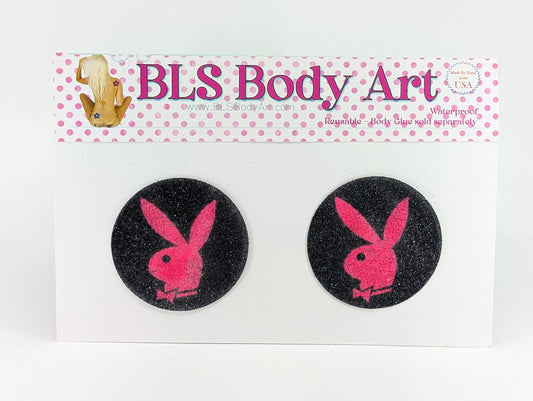 Bunny Play Glitter Pasties (4 Colors)