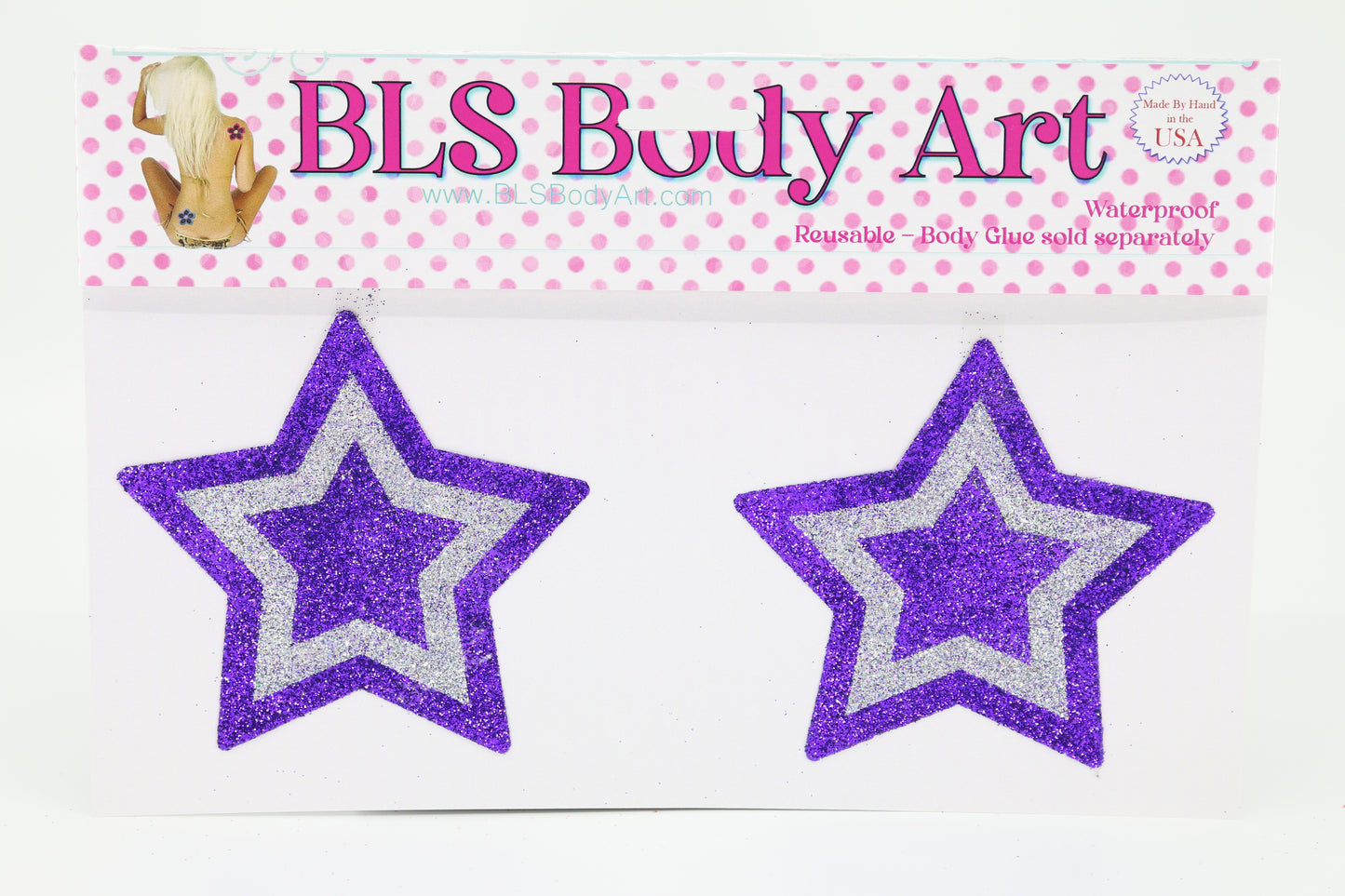 Star Glitter Pasties (24 Colors)