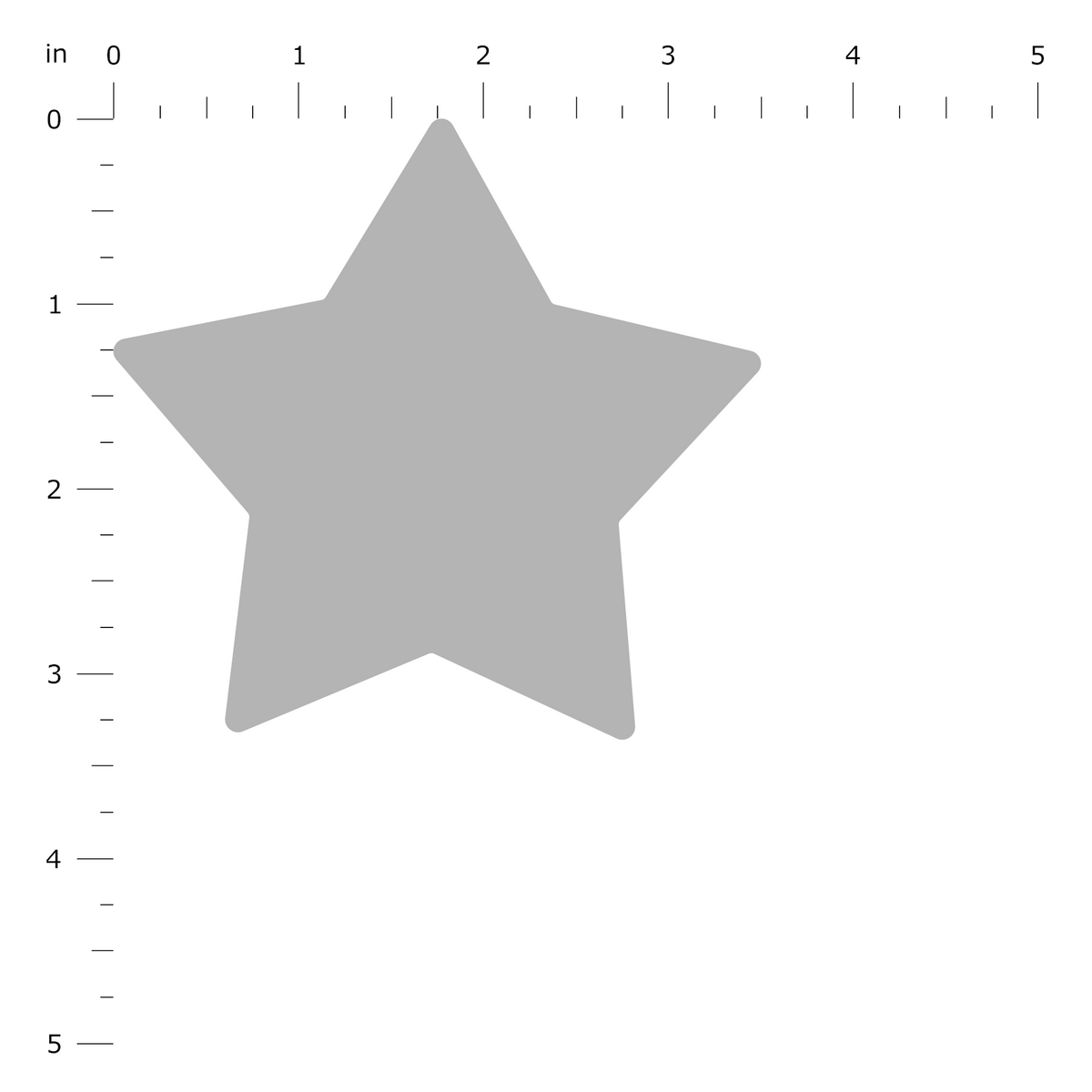 Product Dimension Image - Star Standard