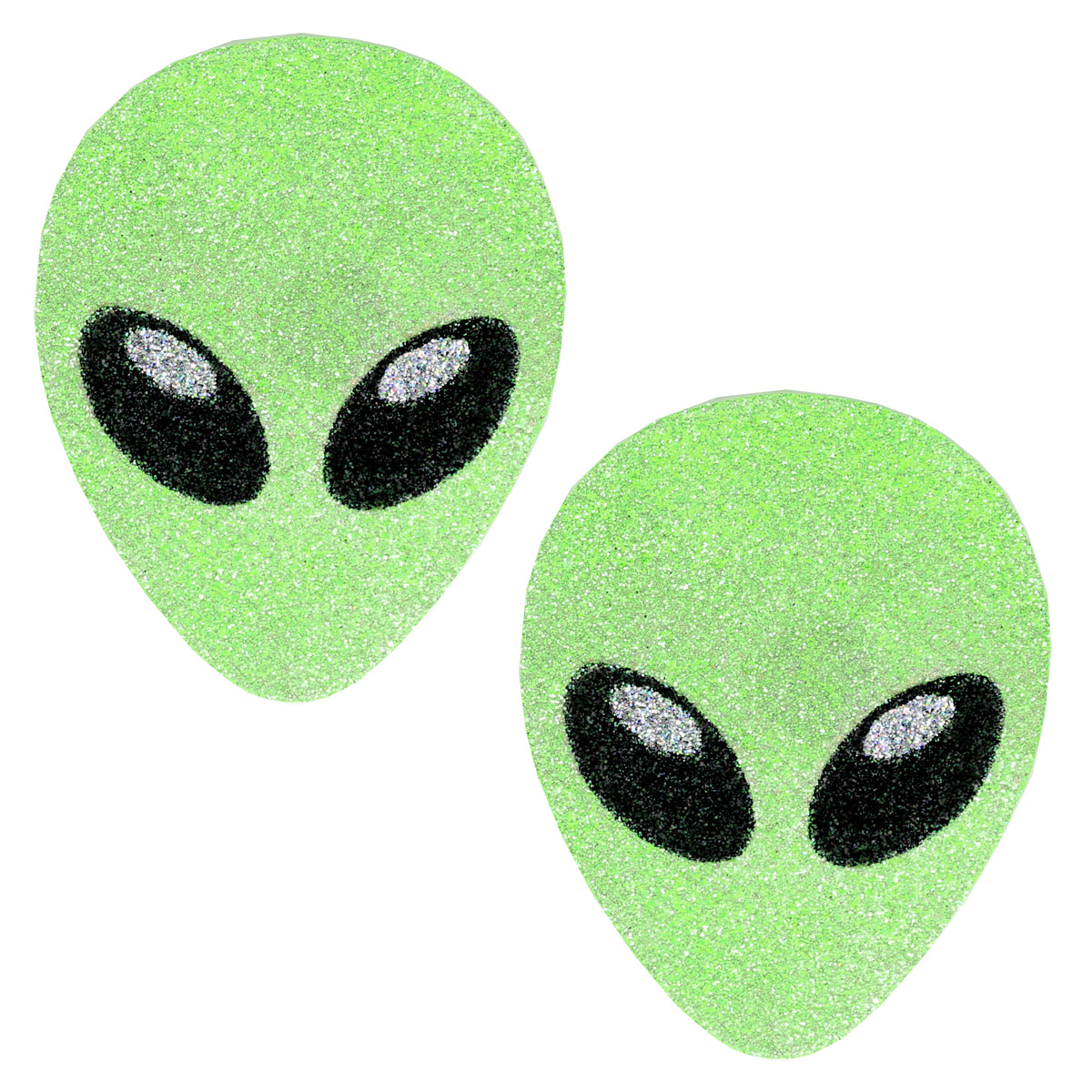 BLS Body Art Waterproof Alien Head Glitter Pasties