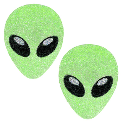 BLS Body Art Waterproof Alien Head Glitter Pasties