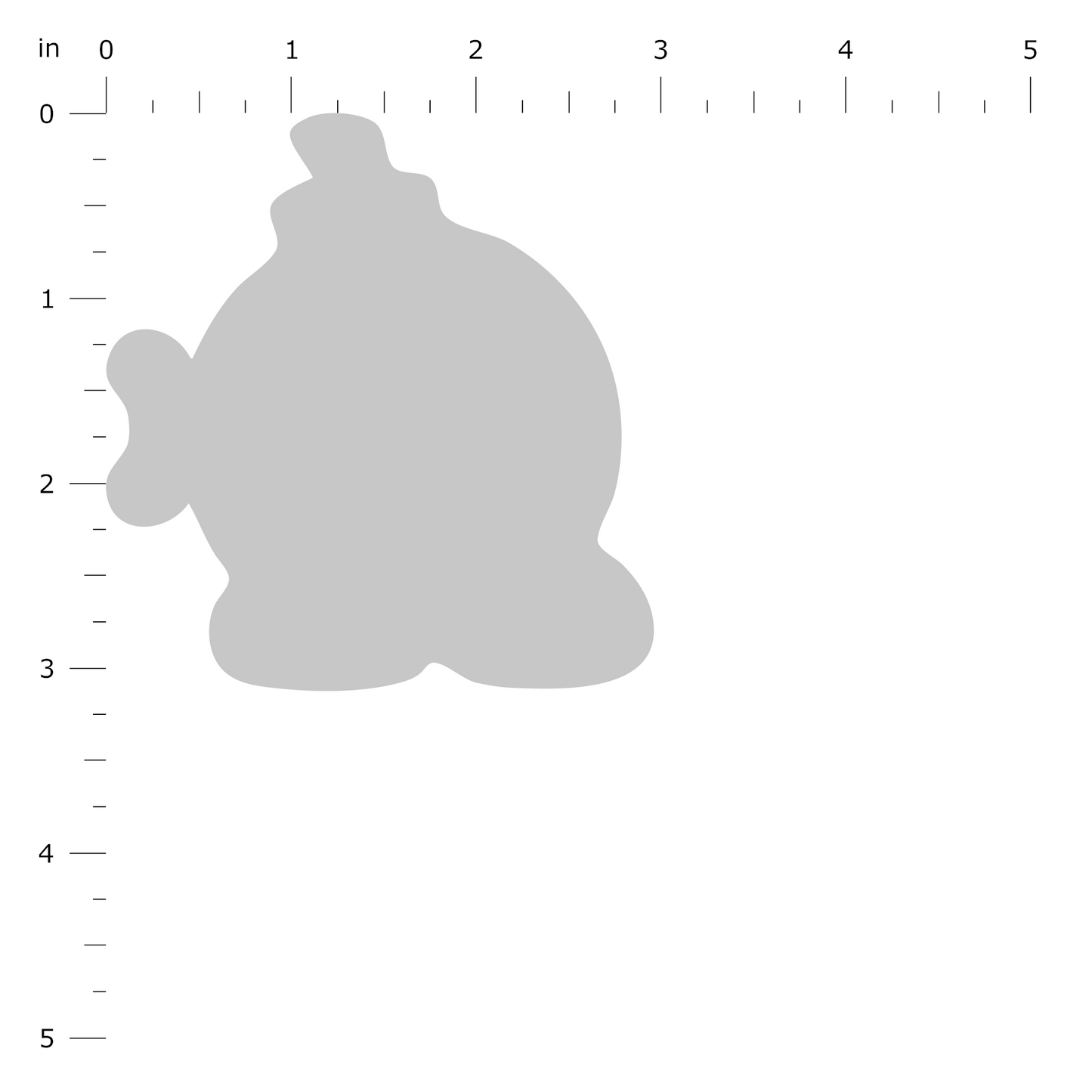 Product Dimension Image - Bomb Guy Standard