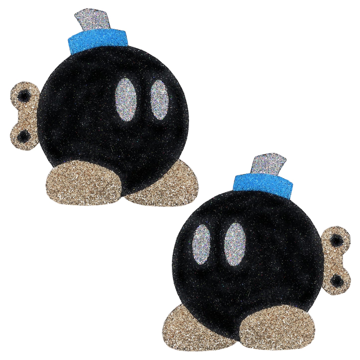 BLS Body Art Waterproof Bomb Guy Glitter Pasties