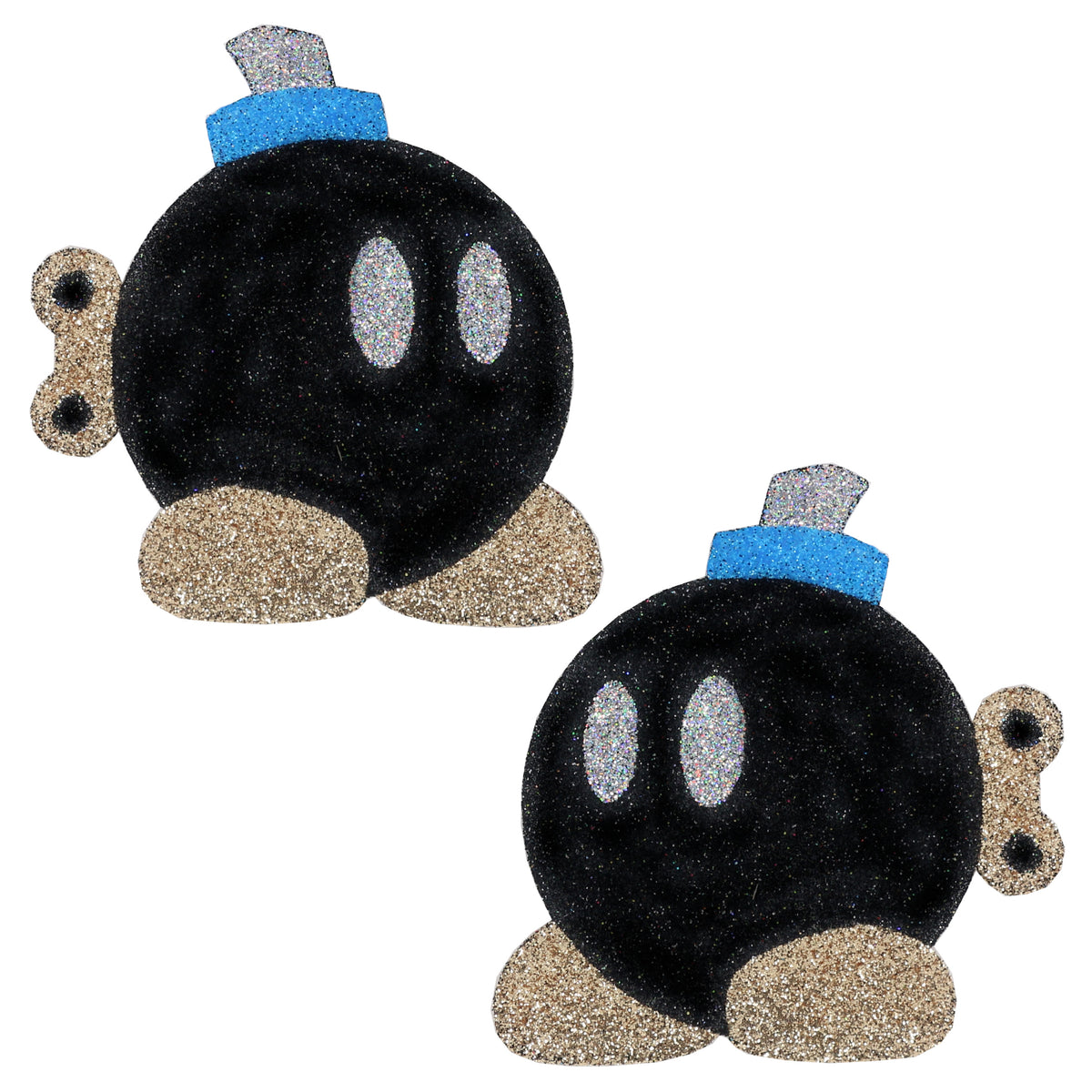 BLS Body Art Waterproof Bomb Guy Glitter Pasties