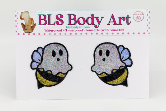 Boo Bees Glitter Pasties