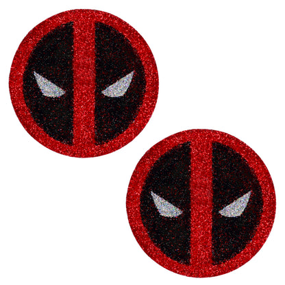 BLS Body Art Waterproof Hero Death Puddle Glitter Pasties