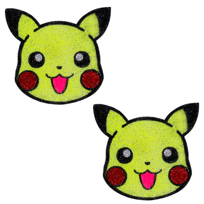 BLS Body Art Waterproof Electric Squirrel Glitter Pasties