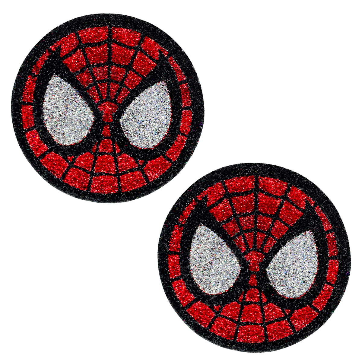 BLS Body Art Waterproof Spider Hero Glitter Pasties