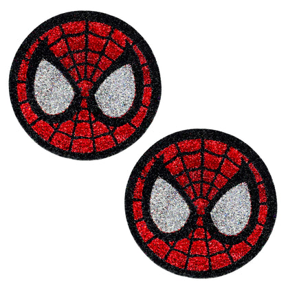 BLS Body Art Waterproof Spider Hero Glitter Pasties