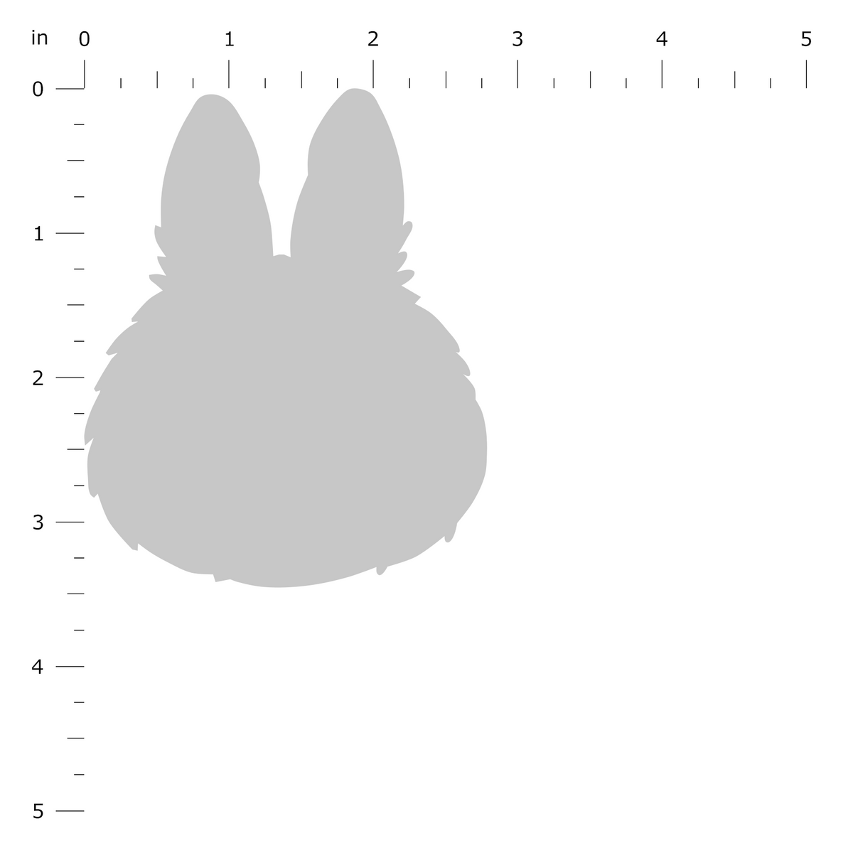 Product Dimension Image - Laboobies Standard