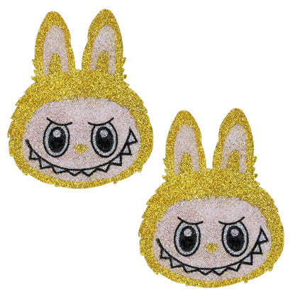 BLS Body Art Waterproof Gold Laboobies Glitter Pasties