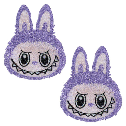 BLS Body Art Waterproof Lavender Laboobies Glitter Pasties