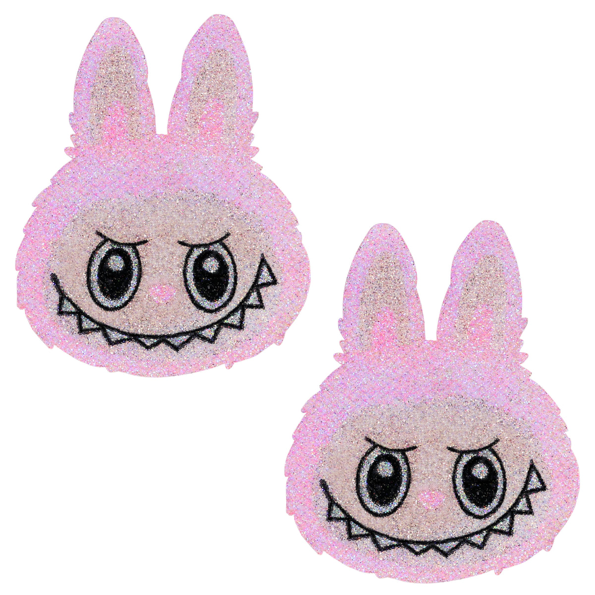BLS Body Art Waterproof Pink Laboobies Glitter Pasties