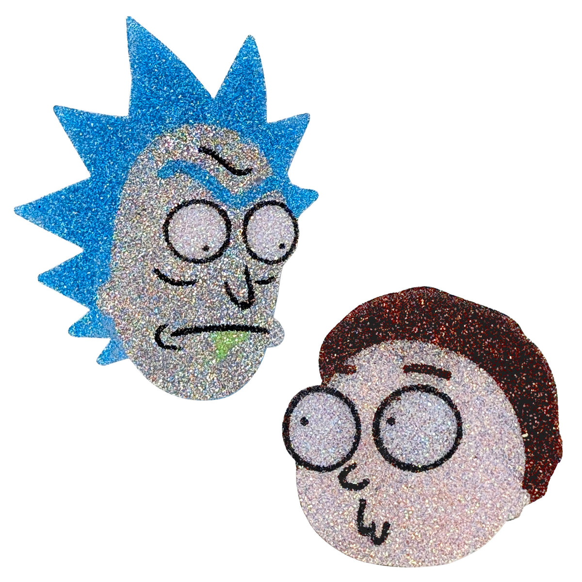 BLS Body Art Waterproof Mort and Ricky Glitter Pasties