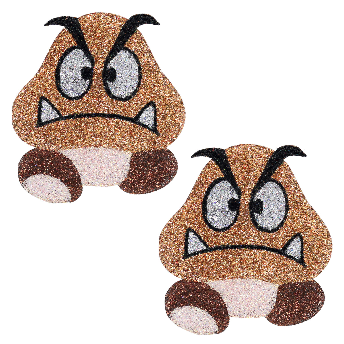 BLS Body Art Waterproof Mushroom Guy Glitter Pasties