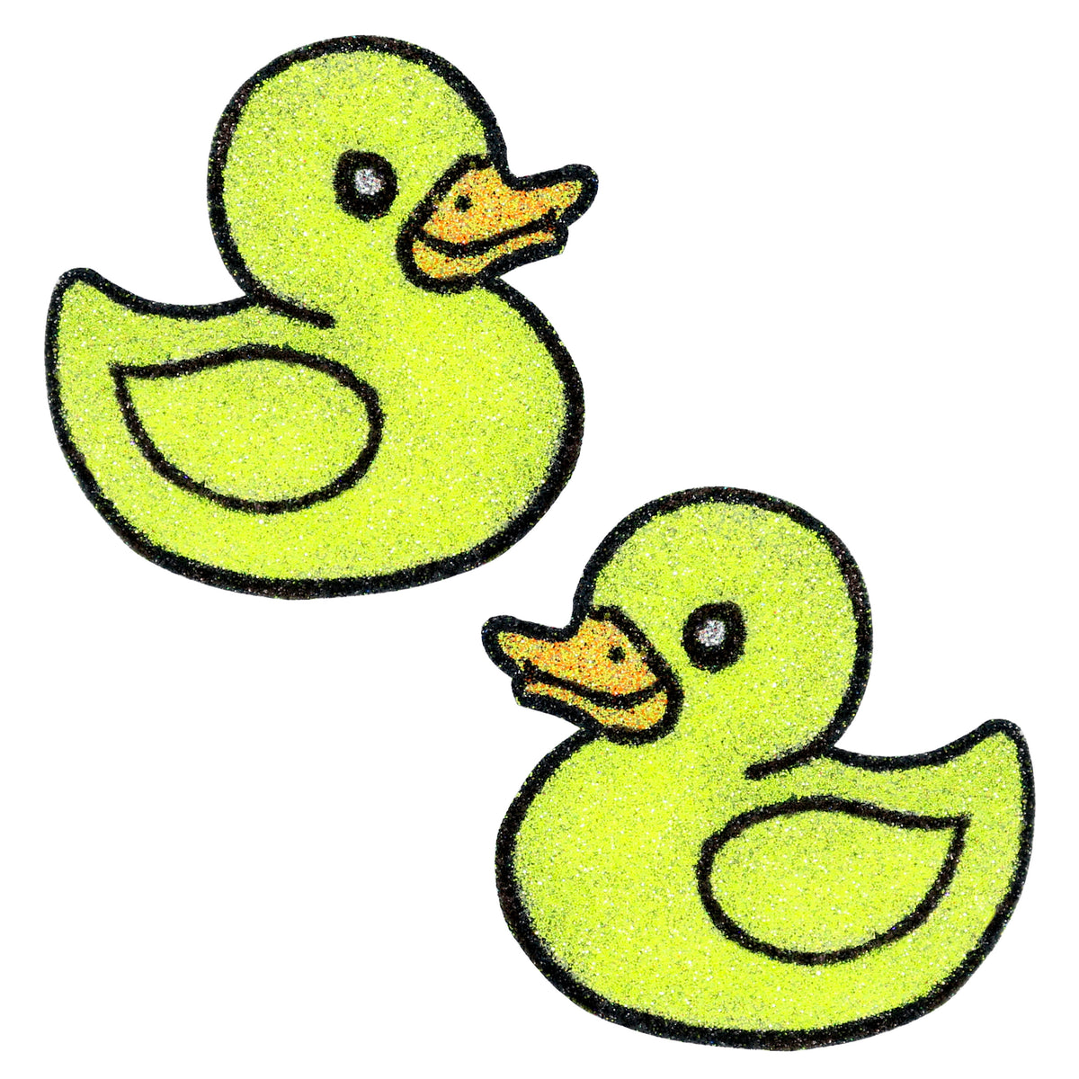 BLS Body Art Waterproof Rubber Ducky Glitter Pasties