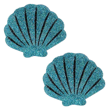 BLS Body Art Waterproof Aqua Shell Glitter Pasties