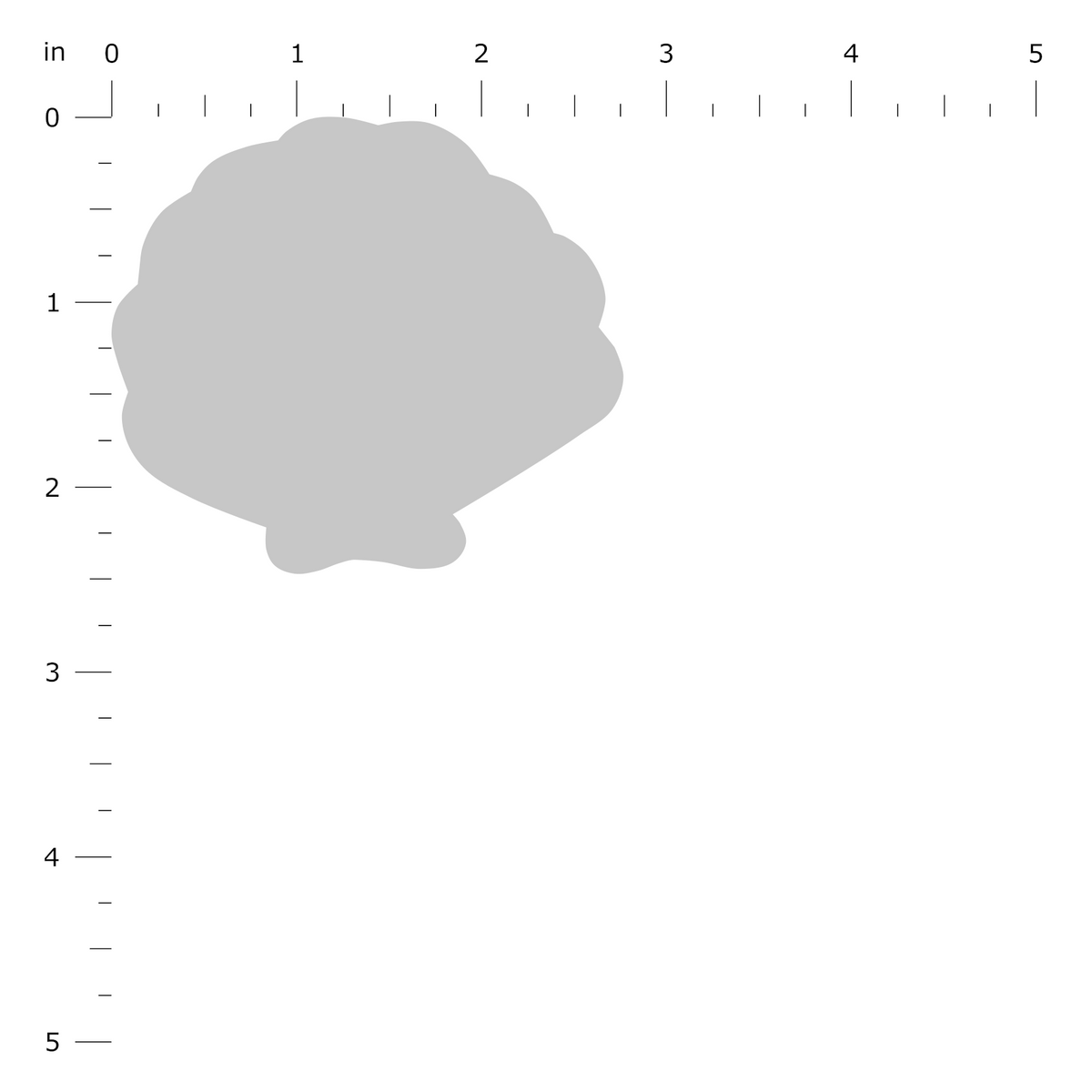 Product Dimension Image - Shell Standard