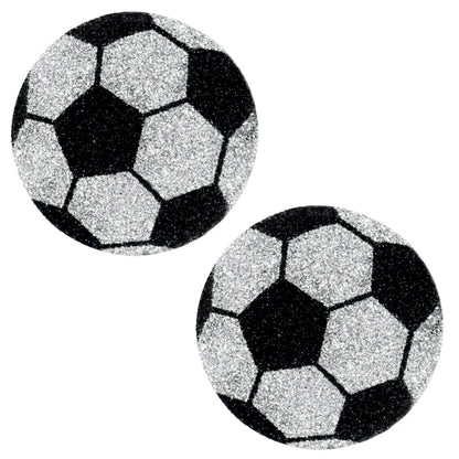 BLS Body Art Waterproof Soccer Ball Glitter Pasties