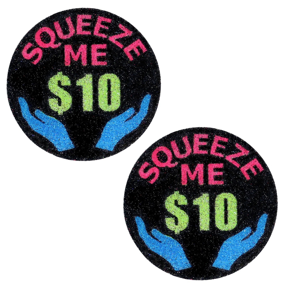 BLS Body Art Waterproof Squeeze Me Glitter Pasties