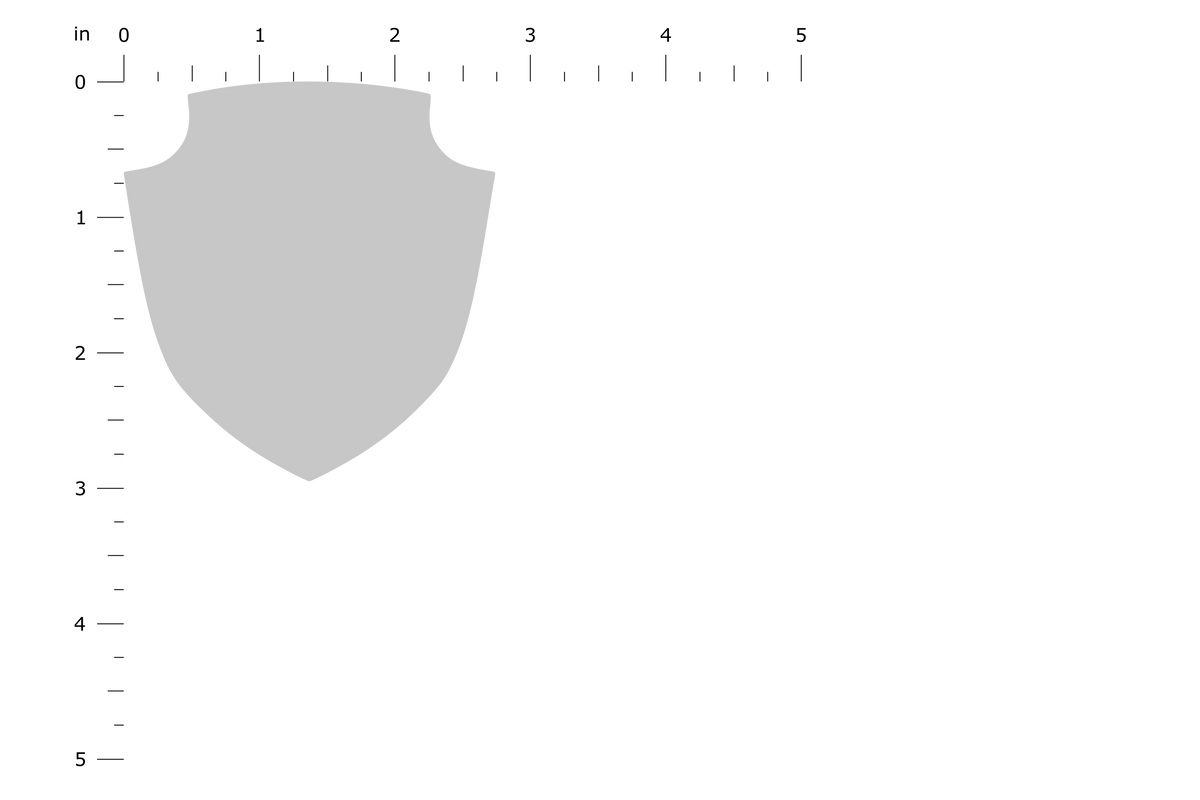 Product Dimension Image - Wizard School Griffin Standard